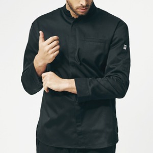[쉐프앤코] Modern Chef Jacket - Black / Long